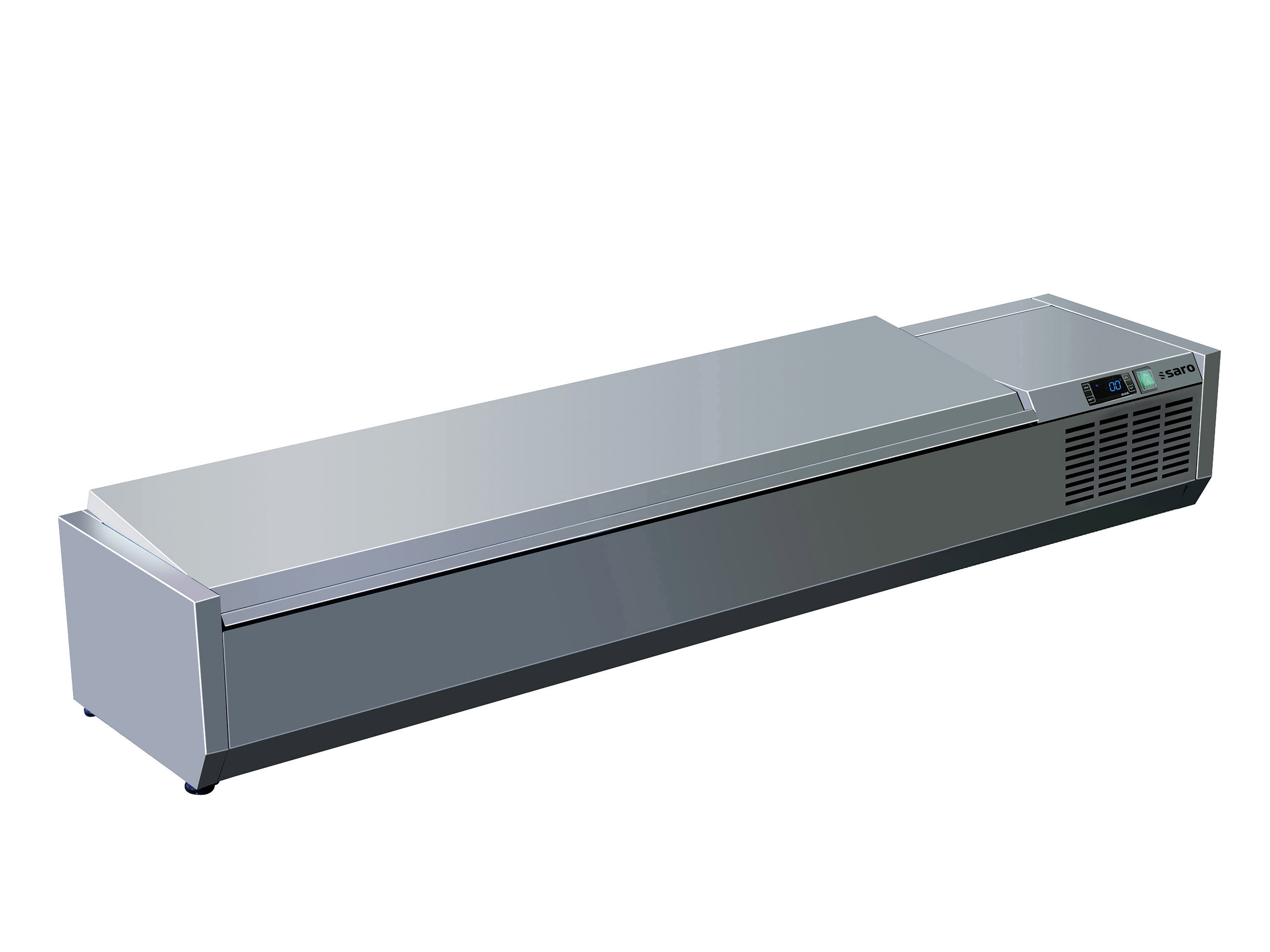 SARO Surélévation réfrigérée, couvercle - 1/3 GN, modèle VRX 1800 S/S