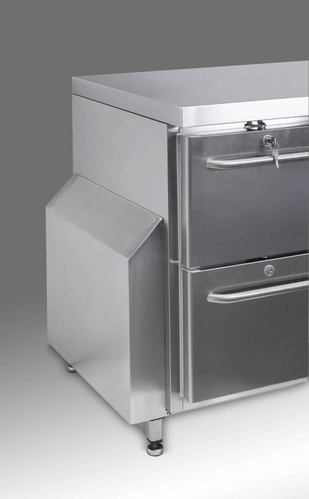 Comptoir Réfrigérateur | INOX | 2+3+3+3 Tiroirs | Gram GASTRO 07 K 2207 CSG A 2D | 3D | 3D | 3D L2 | 2163x700x885 | 950(h)mm