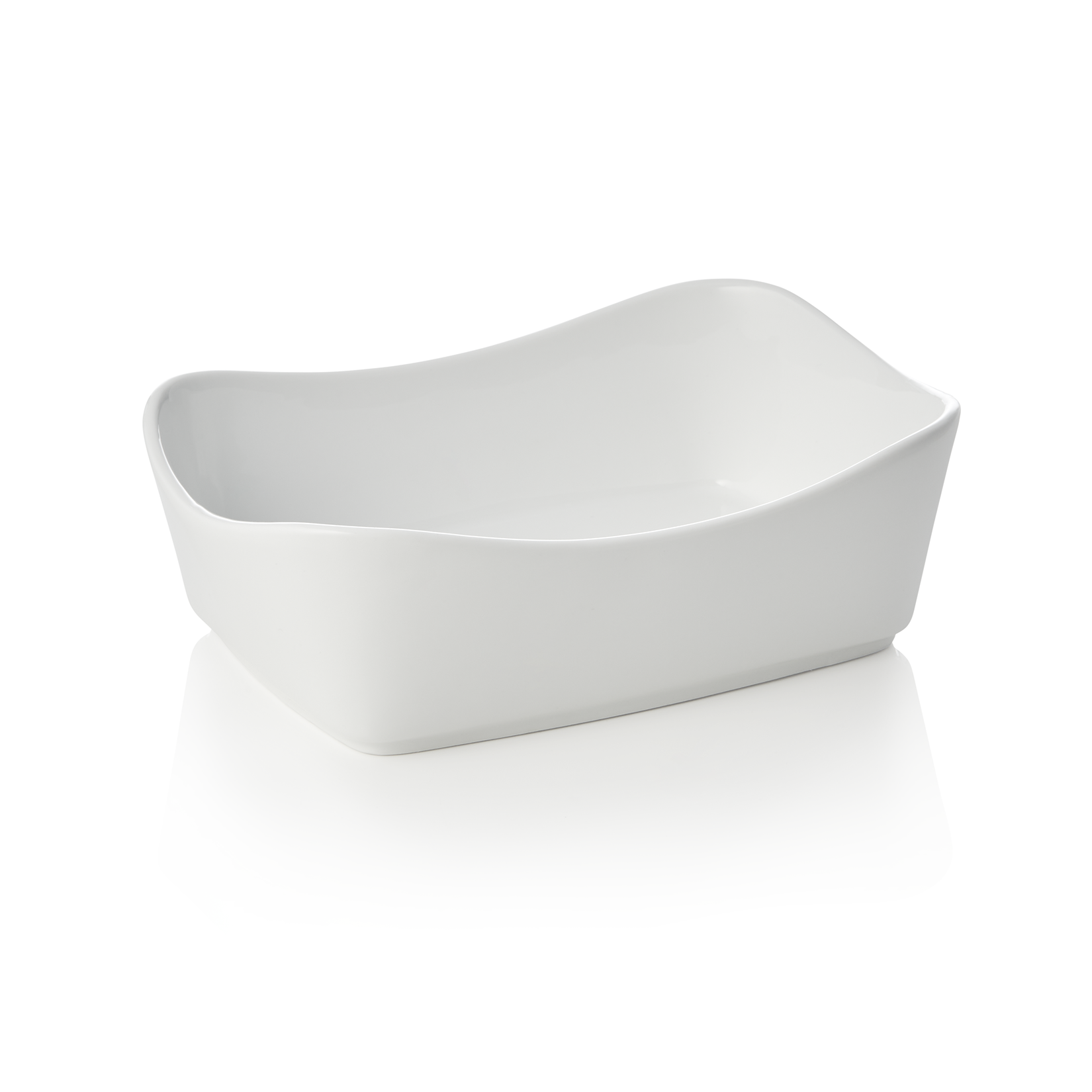 Schaal, 20 x 14 x 6,5 cm, 0,6 ltr., porselein