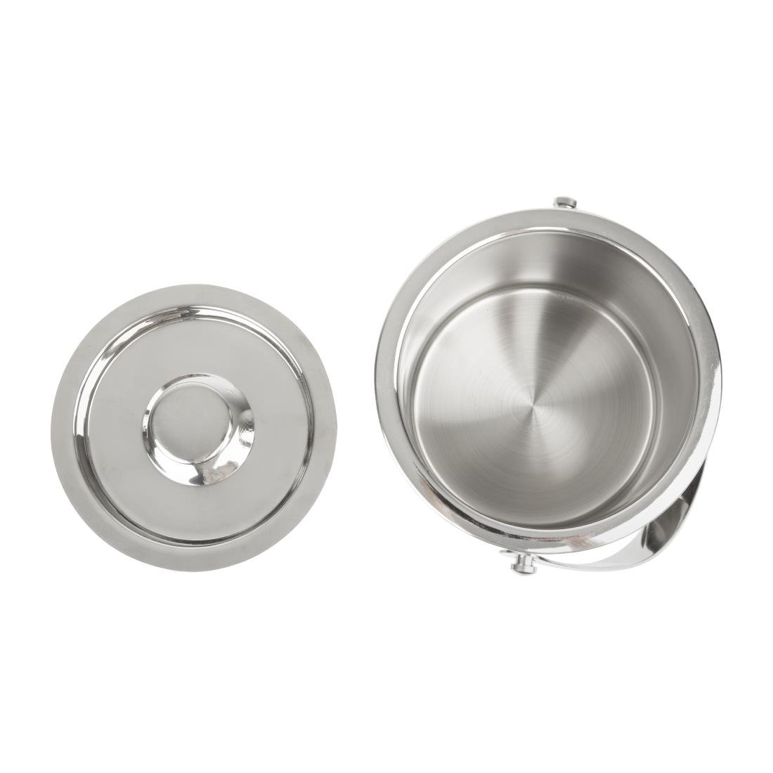 Olympia Geo doppelwandiger Eiskübel Edelstahl - 2Ltr