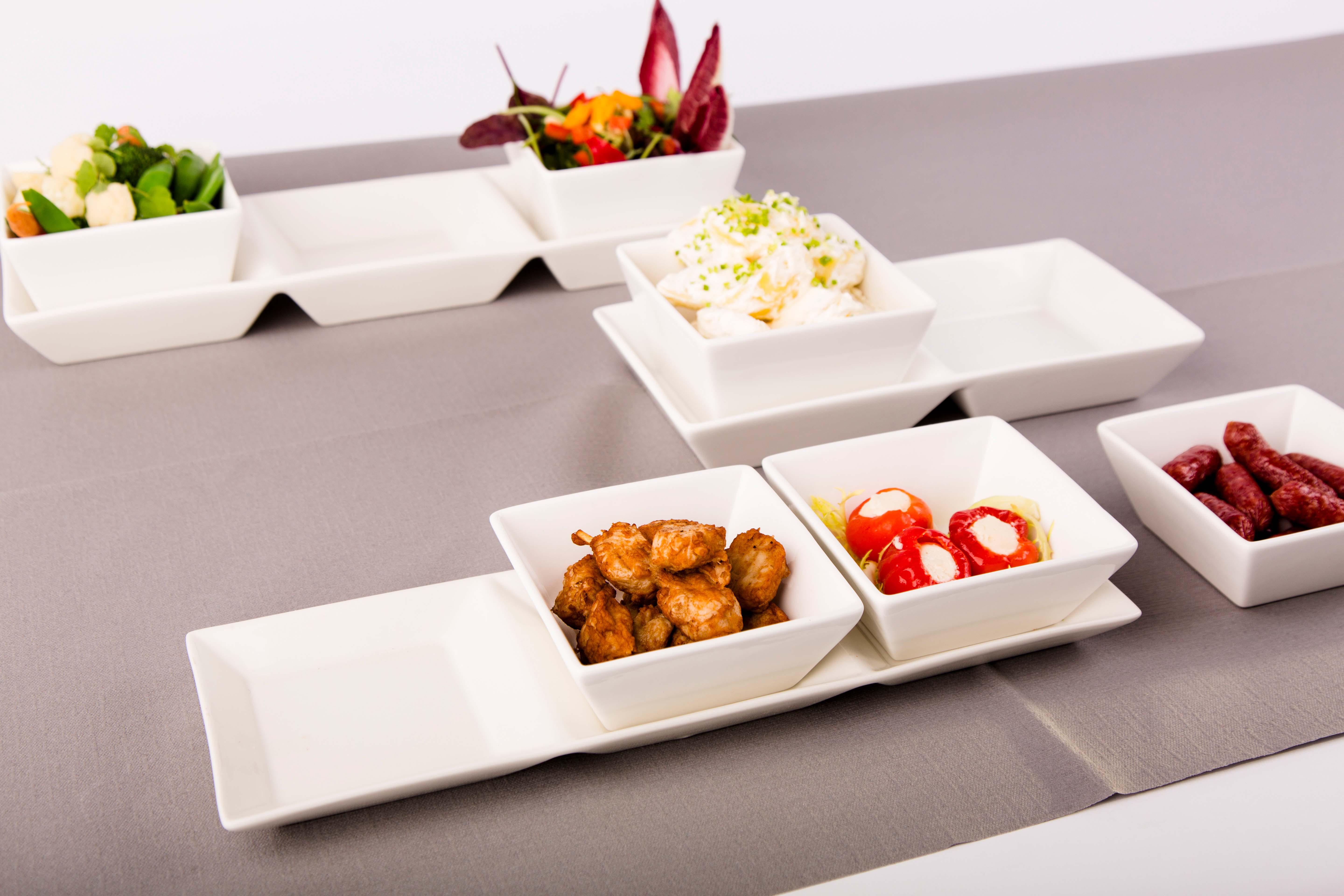 Schaal Fancy Ivory 11 x 11 cm 27 cl Offwhite Porselein