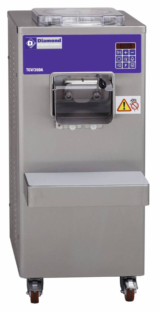 Eismaschine | 35 Liter/Std. | Wasserkondensator | 490x600x(h)1100mm