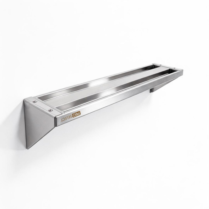 Étagère Murale en Inox – 1200x200x(H)200mm