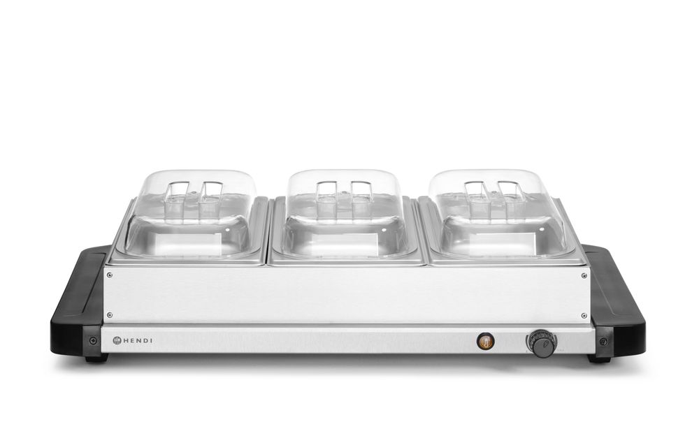 Chauffe-plats électrique - 220-240V/400W - 657x381x(H)161mm