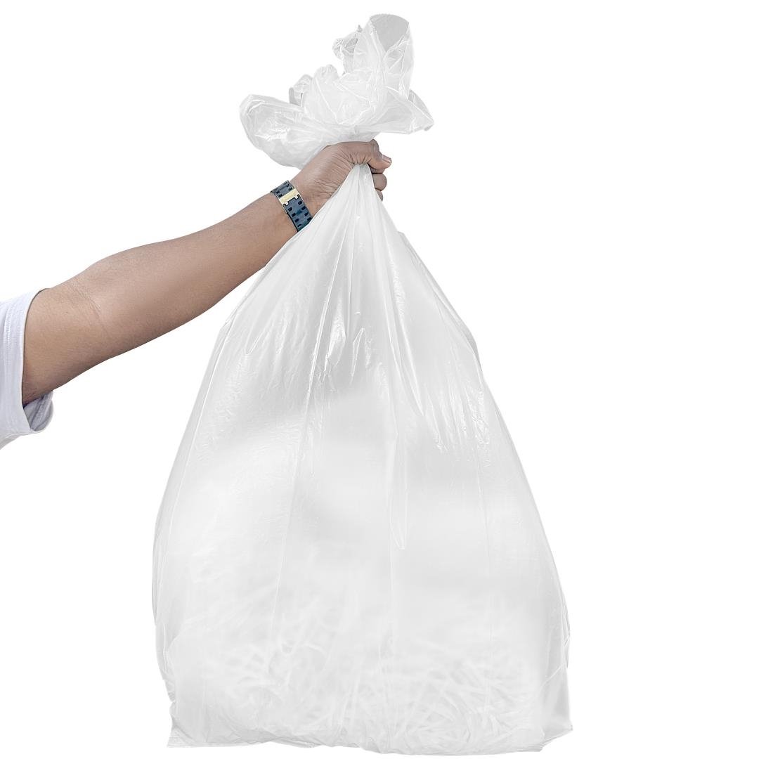 Jantex Zware Vuilniszakken Transparant 65Ltr (100 stuks)
