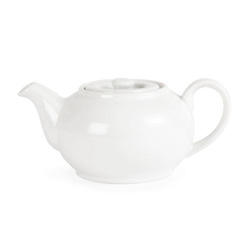 Teekanne | Olympia Porzellan Weiß | 420ml | 4 Stück