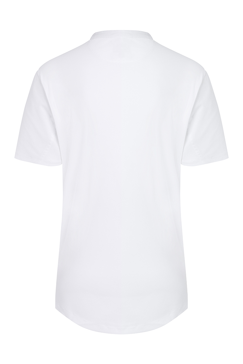 Kurzarm Damen-Arbeitsshirt Performance - Weiß - L