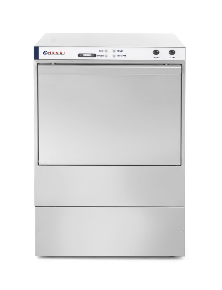 Afwasmachine 50x50 - elektromechanische bediening | met afvoer en reinigingspomp