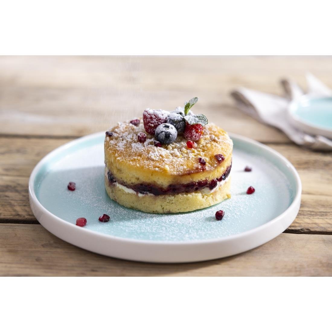 Olympia Fondant Teller Mint 270mm (4 Stück)