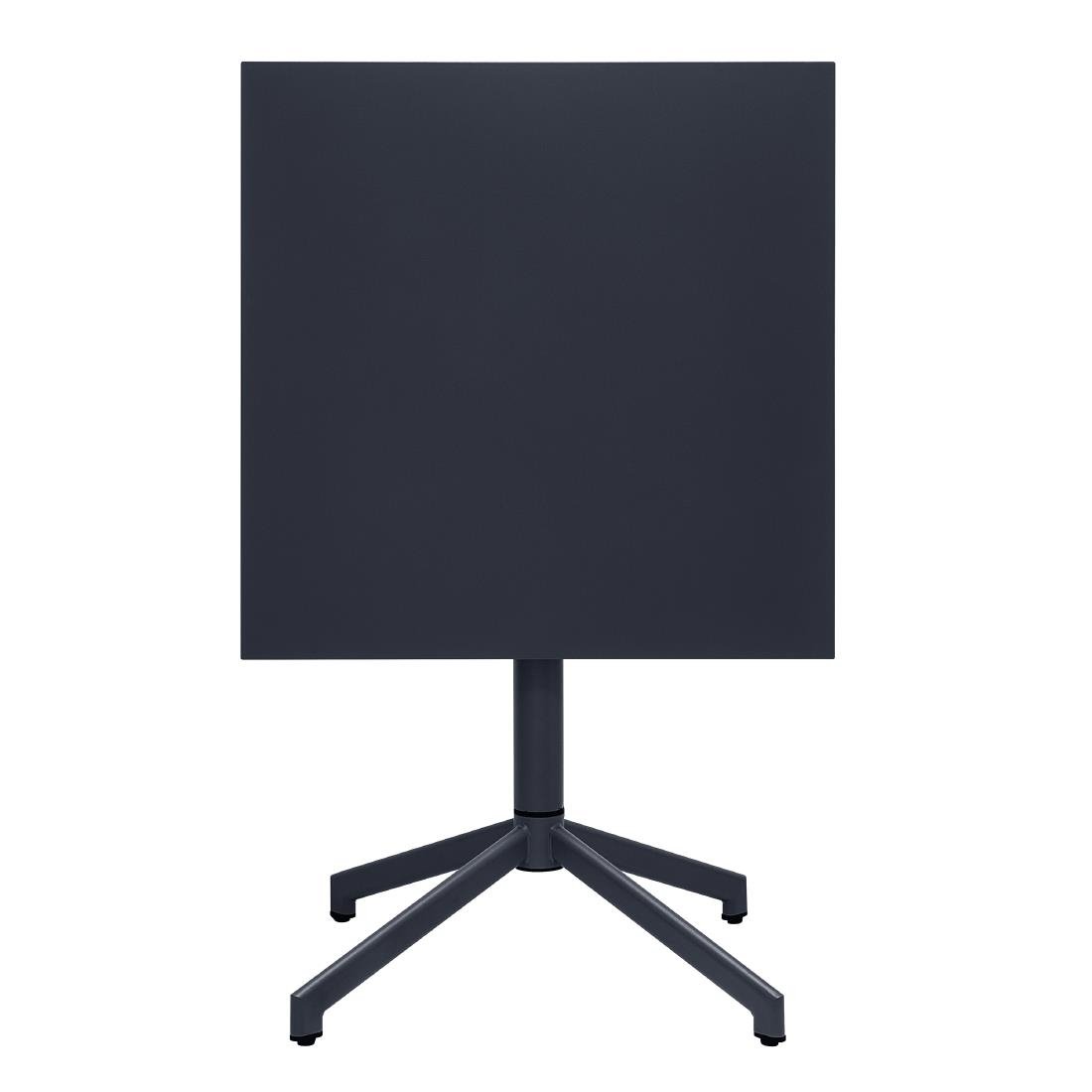 Table à plateau basculant Bolero Porto bleu ardoise 700x750 mm