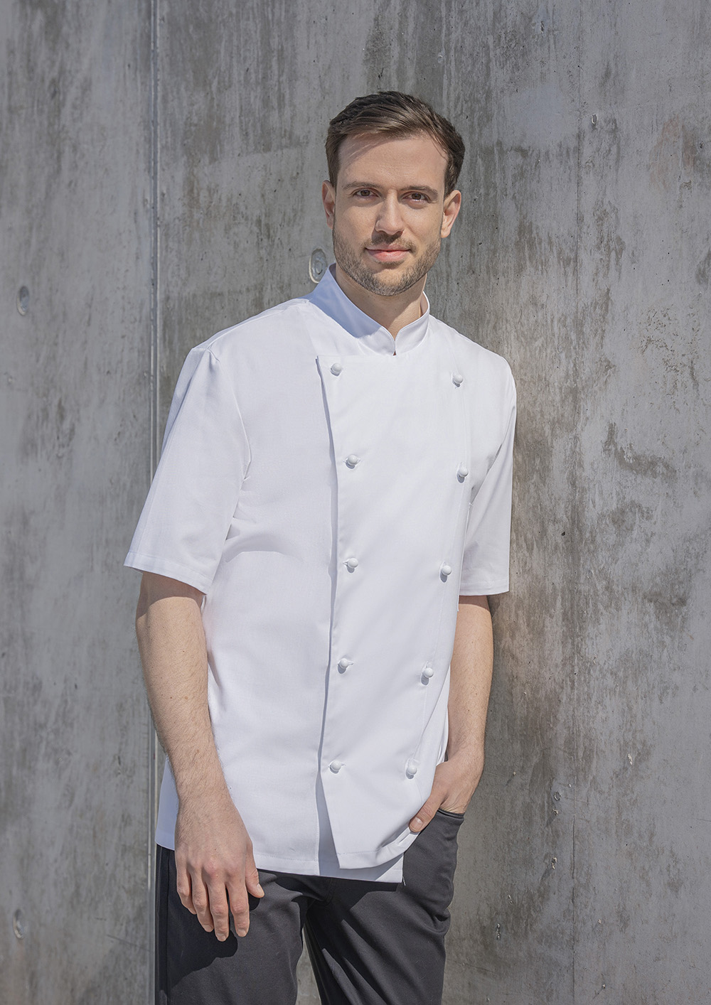 Veste de cuisine Lennert - Blanc - 56