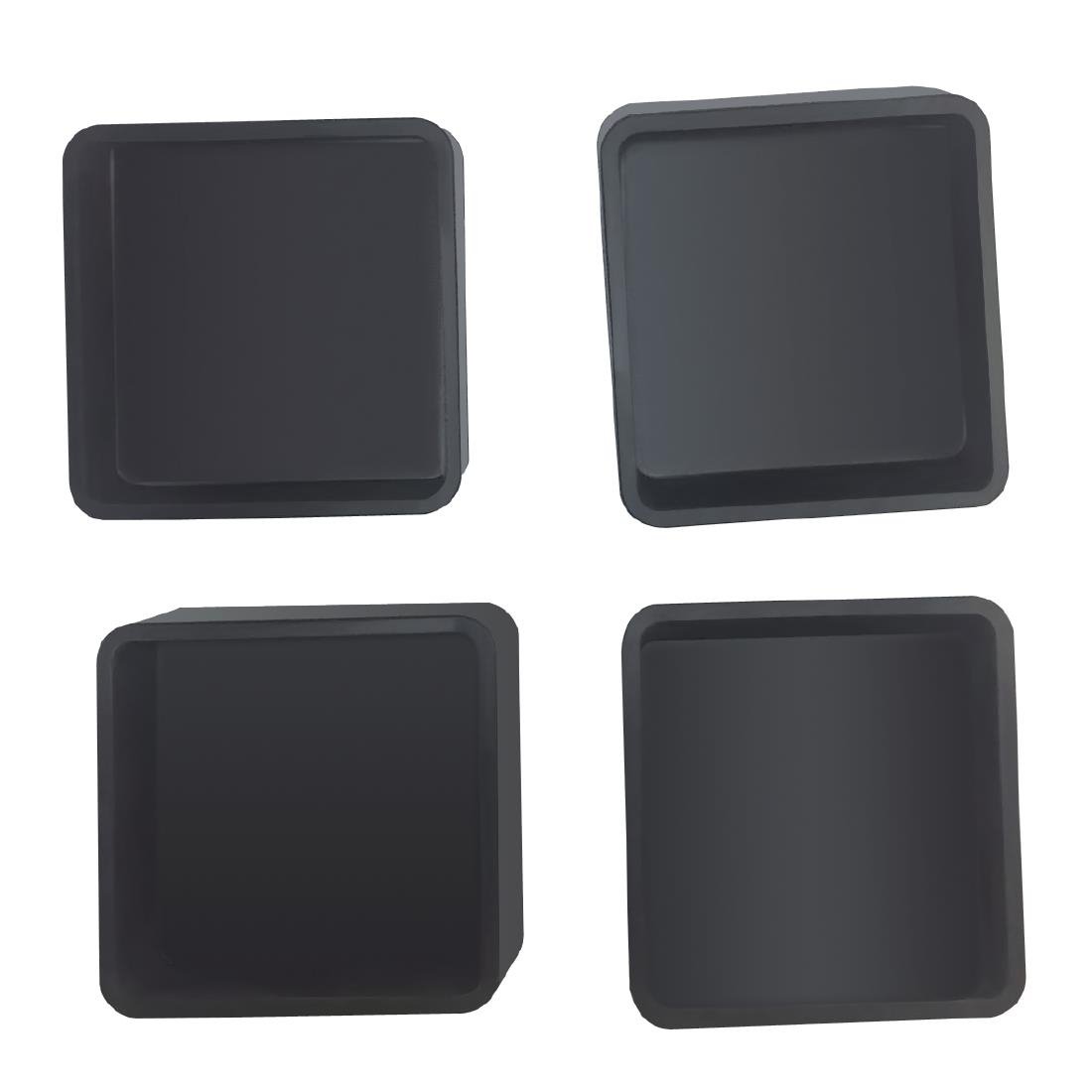 Patins en caoutchouc (lot de 4) pour batteur planétaire 30&#8239;L Buffalo