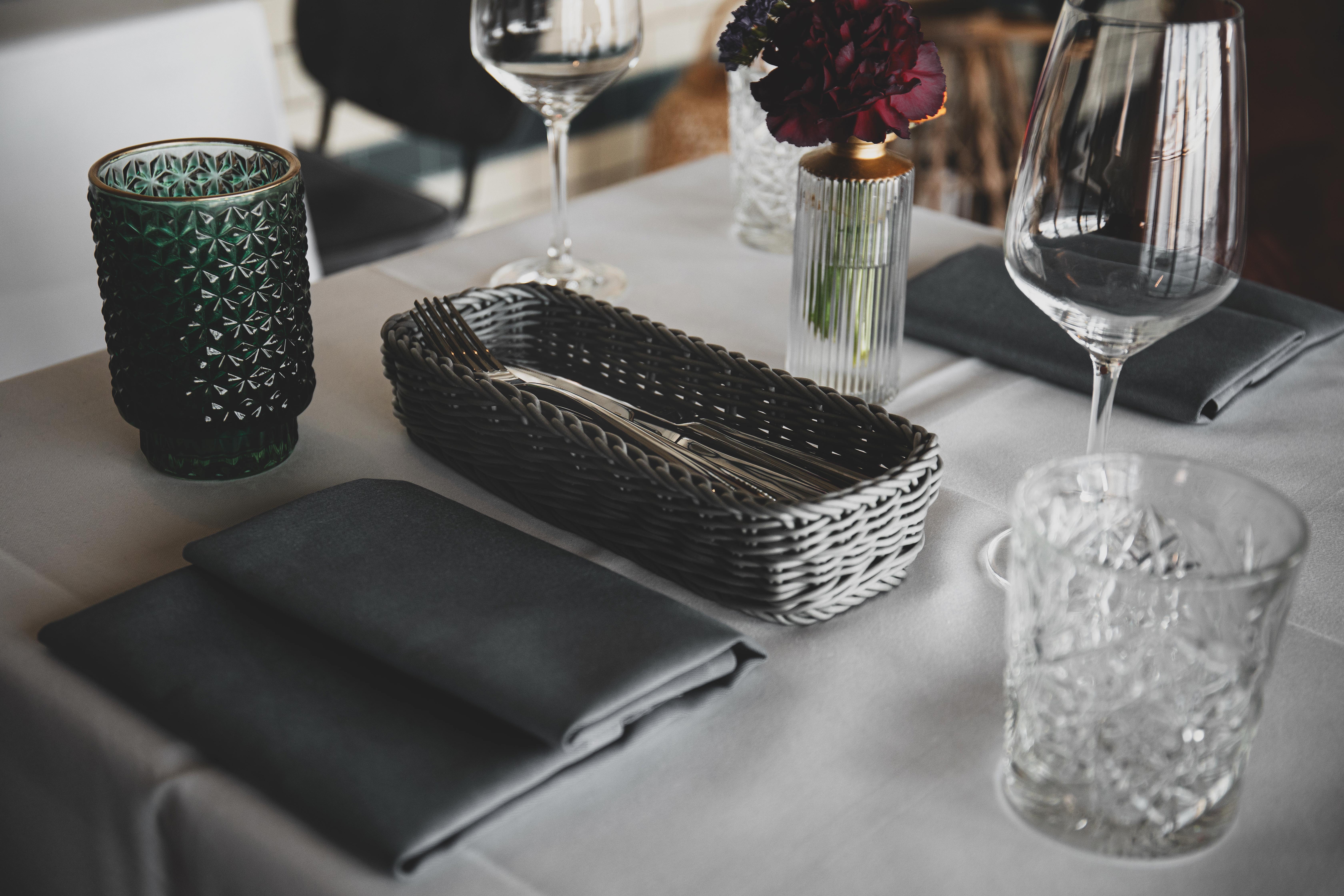 Besteckkorb WEAVER PRO Systemkörbe, 27 x 10 x 5 cm, schwarz, Polypropylen