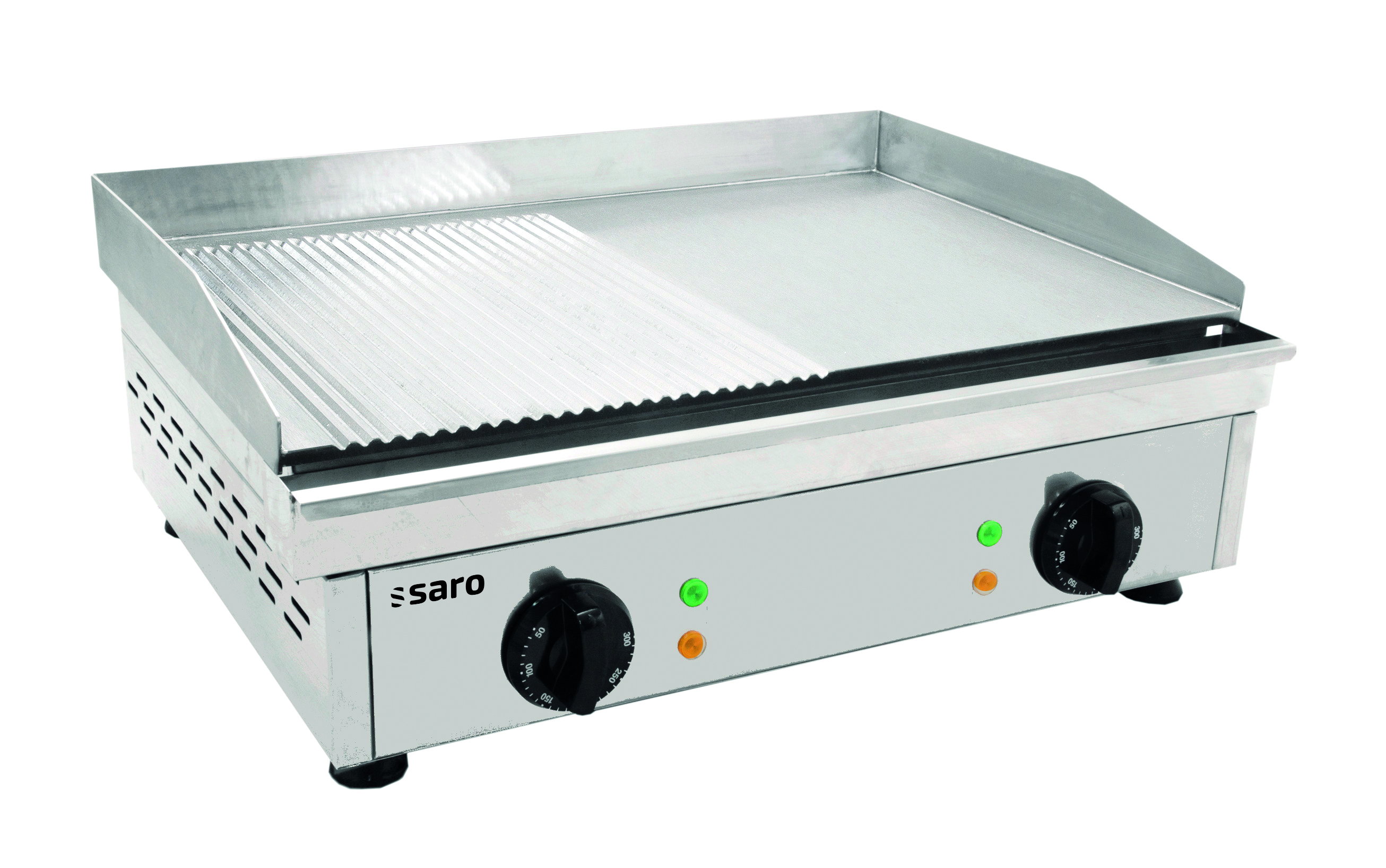 Plaque de cuisson striée + lisse SARO, FRY TOP GM 610 M