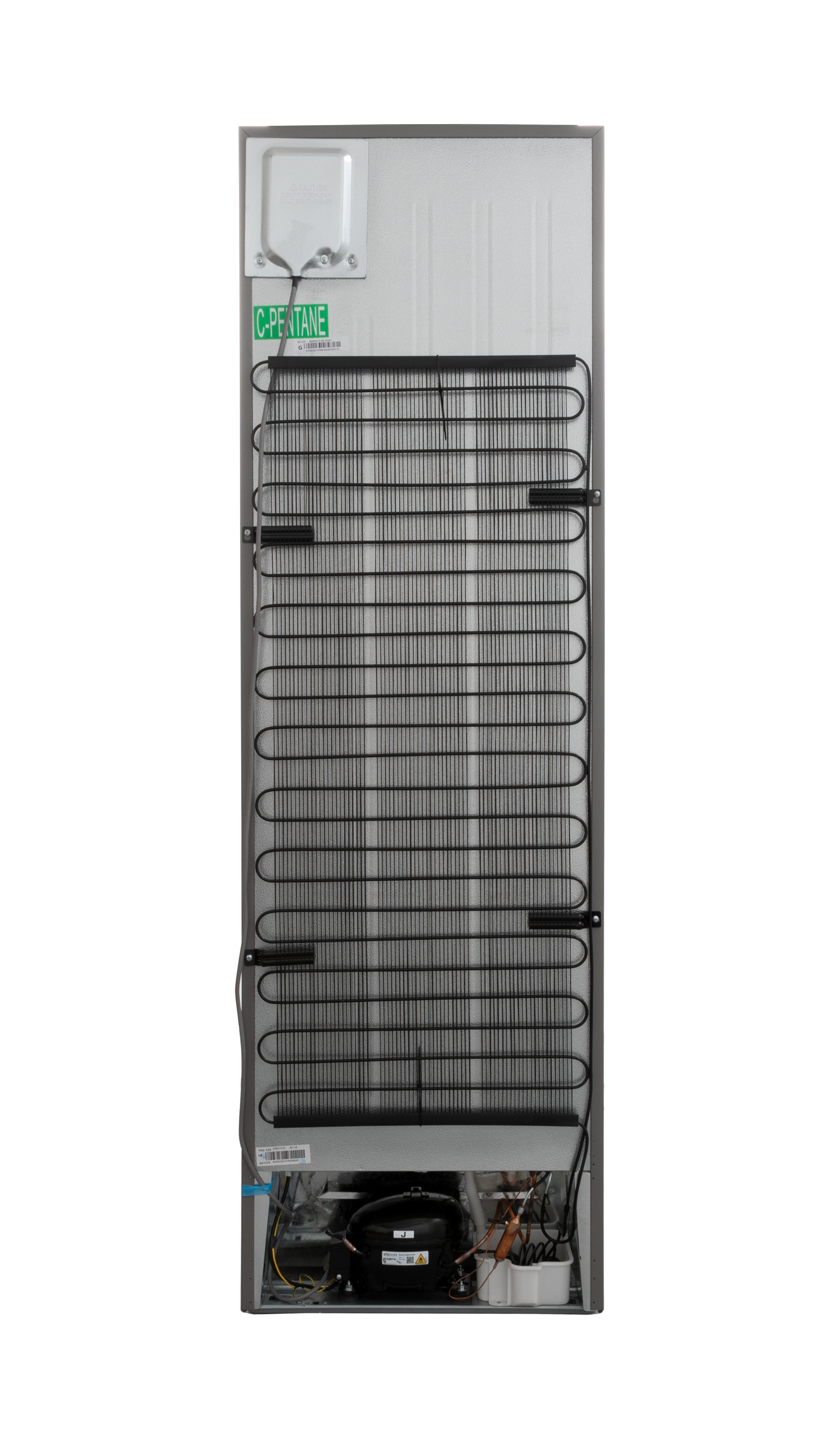 Kühl-/Gefrierkombination - Edelstahl - 182 + 71L - Frilec