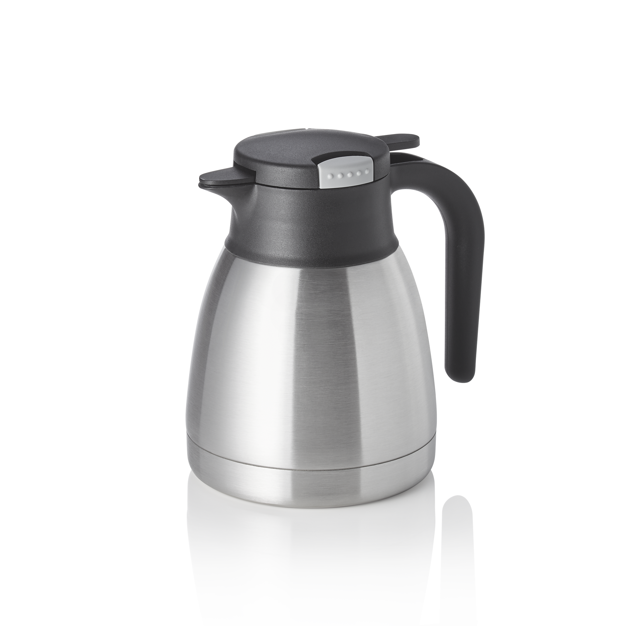 Isolierkanne Skipper, 1,0 ltr., Ø 14 cm, Höhe 19 cm, doppelwandig, Chromnickelstahl