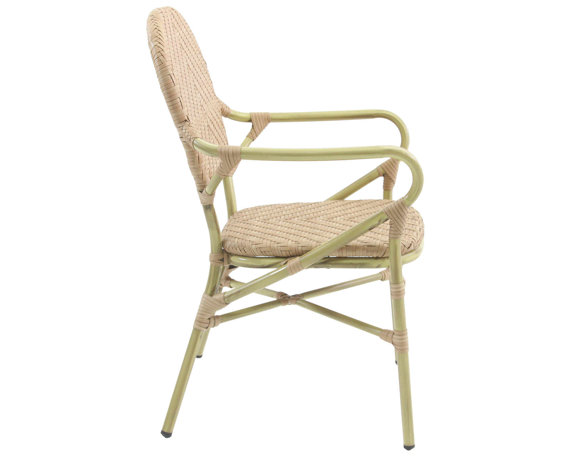 Tango bistrostoel - Rotan - Bamboo naturel