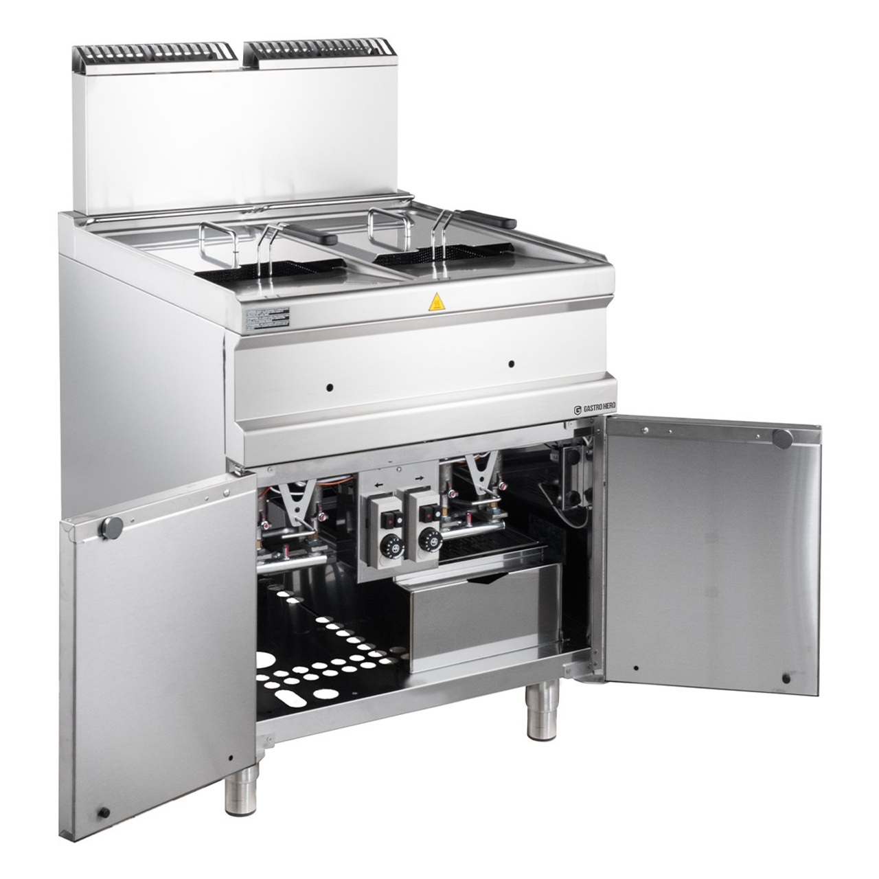 Gas-Fritteuse Serie 700 - 70/70 - 14+14 Liter