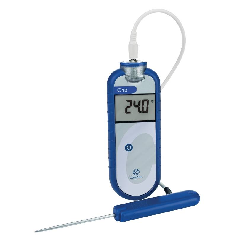 Thermomètre Numérique | Sonde Amovible | -40/+125°C | Comark C12