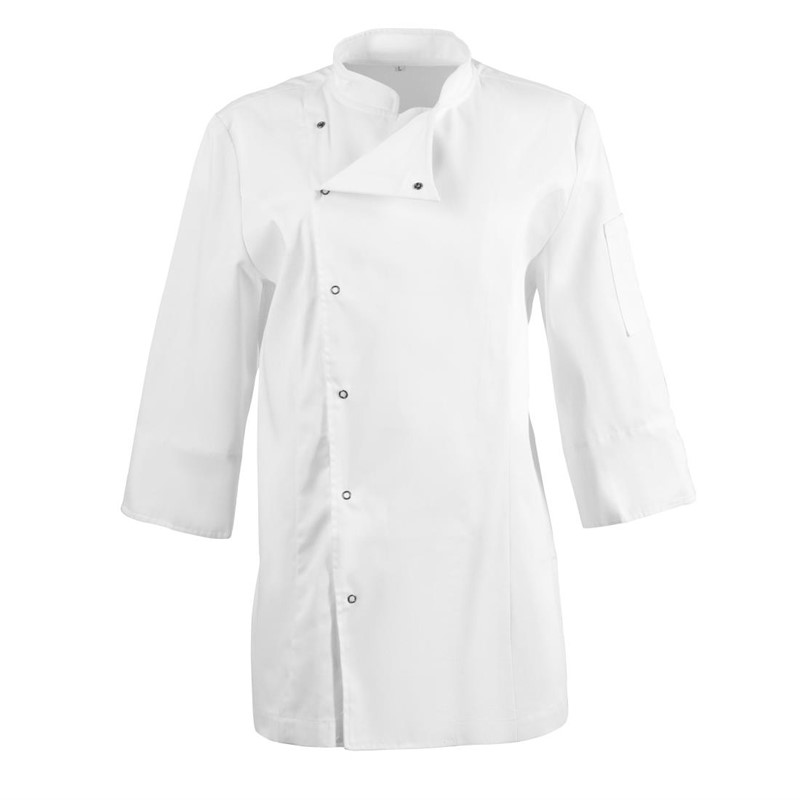 Whites Damen Kochjacke Weiß Größe L