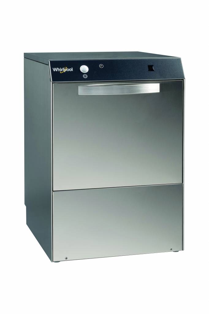 Pro Gläserspülmaschine | Standard Line SGD 44 S | 40x40cm  | 230 Volt | Klarspüldispenser + Abwasserpumpe  + Automatischer Wasserenthärter