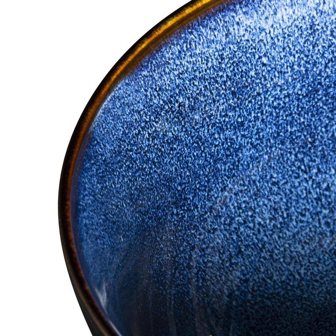 Olympia Luna Mitternachtsblaue Schalen mit Fuß 150 mm (6er-Pack)