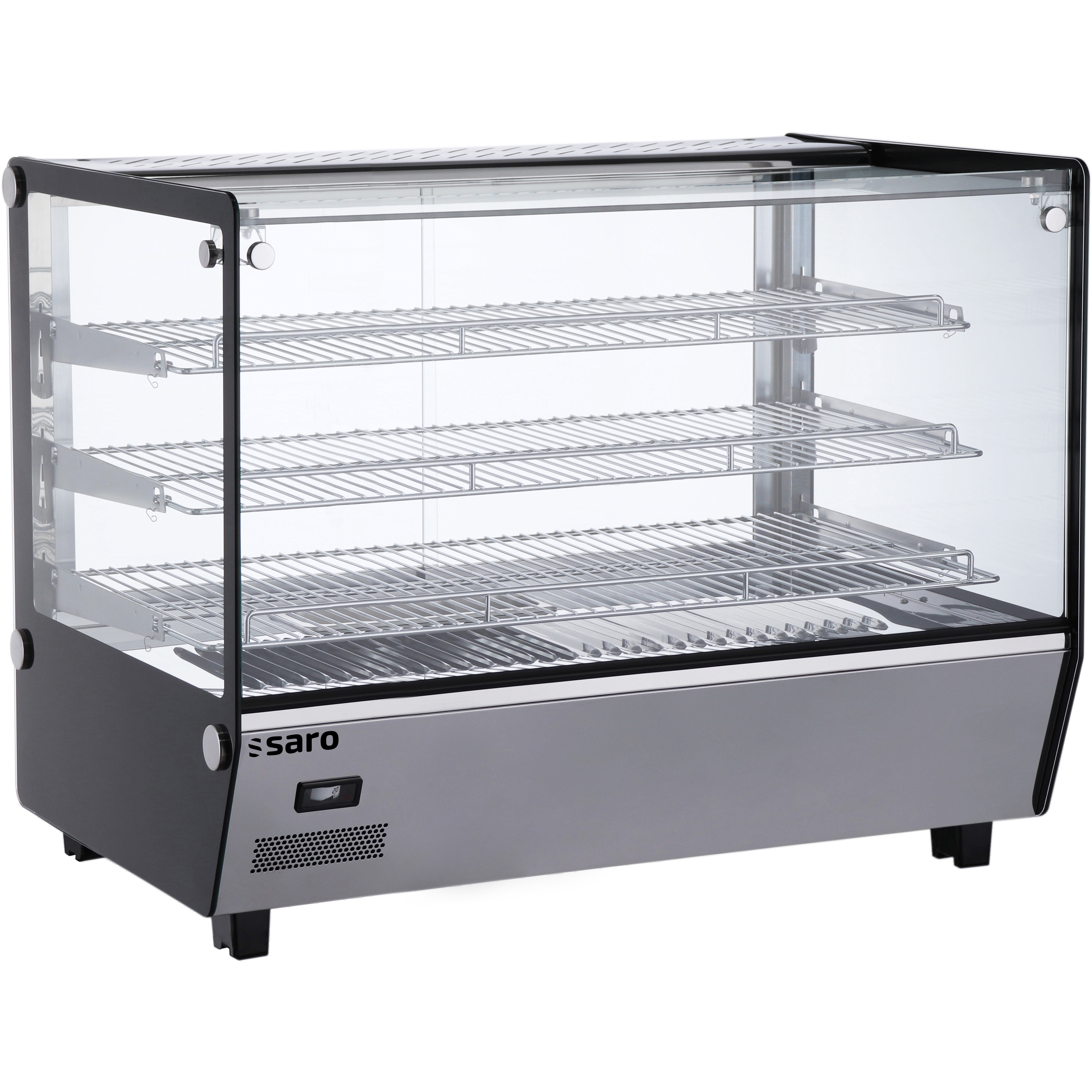 Vitrine libre-service chauffante de comptoir SARO modèle SOFIA 160