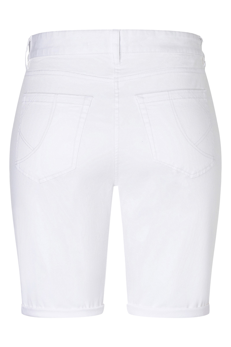 Short pour femme 5-Pocket Classic-Stretch - Blanc - 34