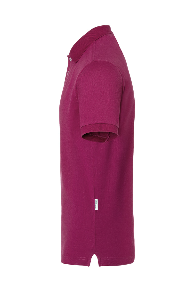 Polohemd Voor Heren Met Moderne Uitstraling, Gemaakt Van Duurzaam Materiaal - Fuchsia - L
