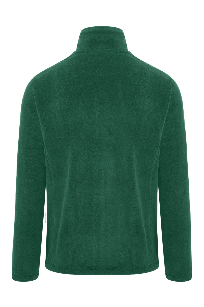 Herren Workwear Fleecejacke Warm-Up, aus nachhaltigem Material - Waldgrün - L
