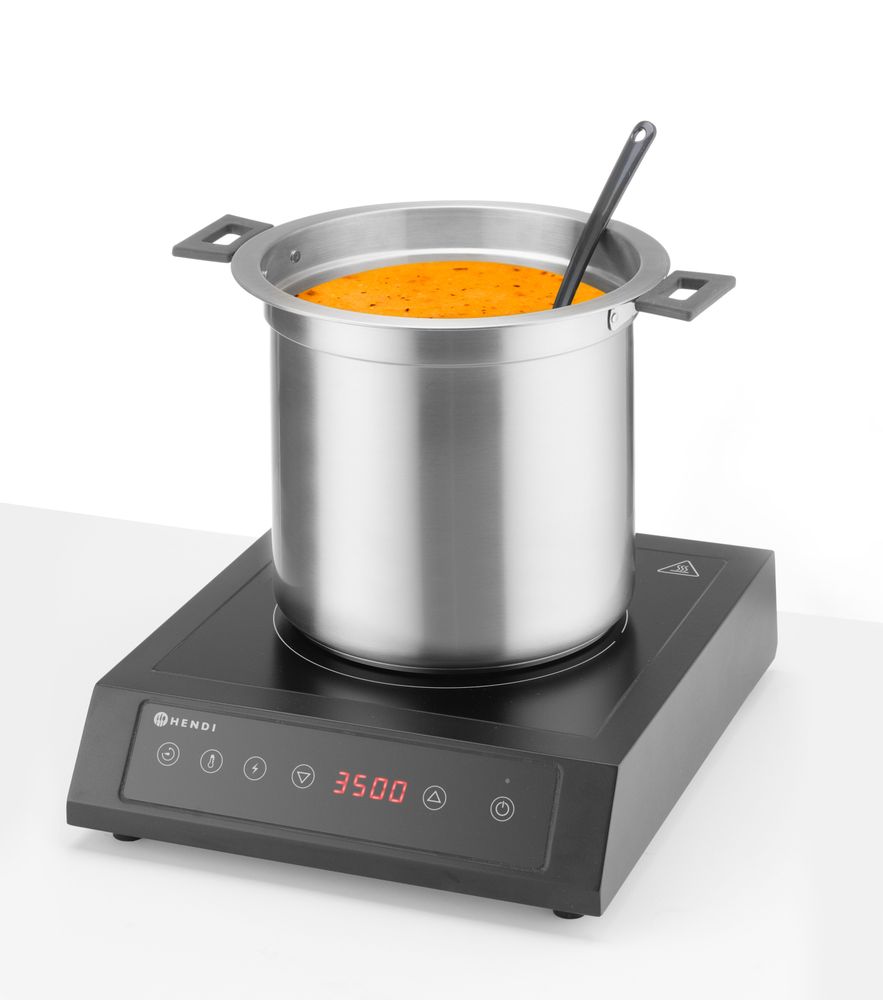 Soepketel zonder water - 10L - 10L - Zwart - 220-240V/450W - Ø330x(H)398mm