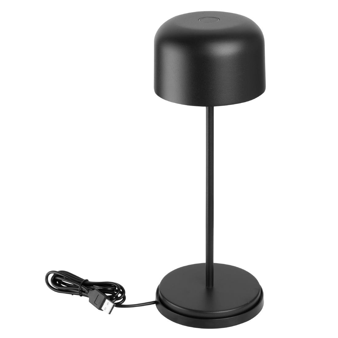 Olympia Siena Tafellamp Ronde Koepel Zwart 300mm Olympia Siena Tafellamp Ronde Koepel Zwart 300mm