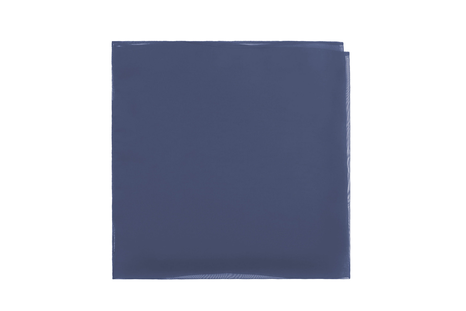 Foulard en mousseline Classic - Marine