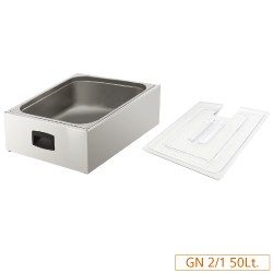 Sous-Vide Wanne | 2/1GN | Tiefe 200mm | 54 Liter | 565x685x(h)230mm