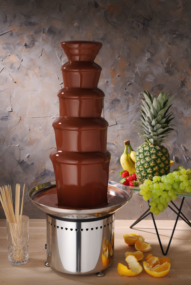 Fontaine à Chocolat | Inox | 265W | Ø330x(H)700mm
