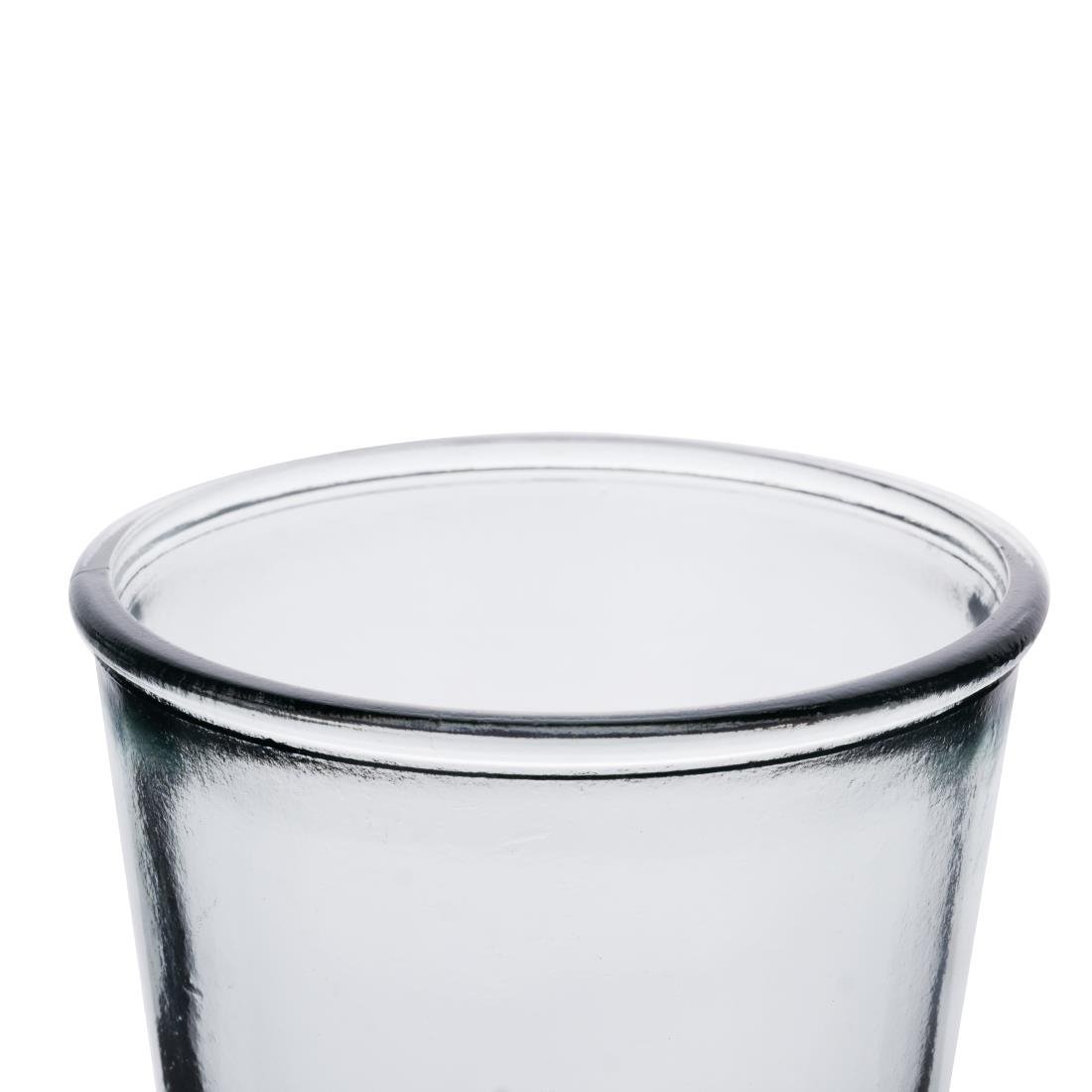 Olympia Recyclingglas gerillte Hi-Ball-Becher 500ml (6 Stück)