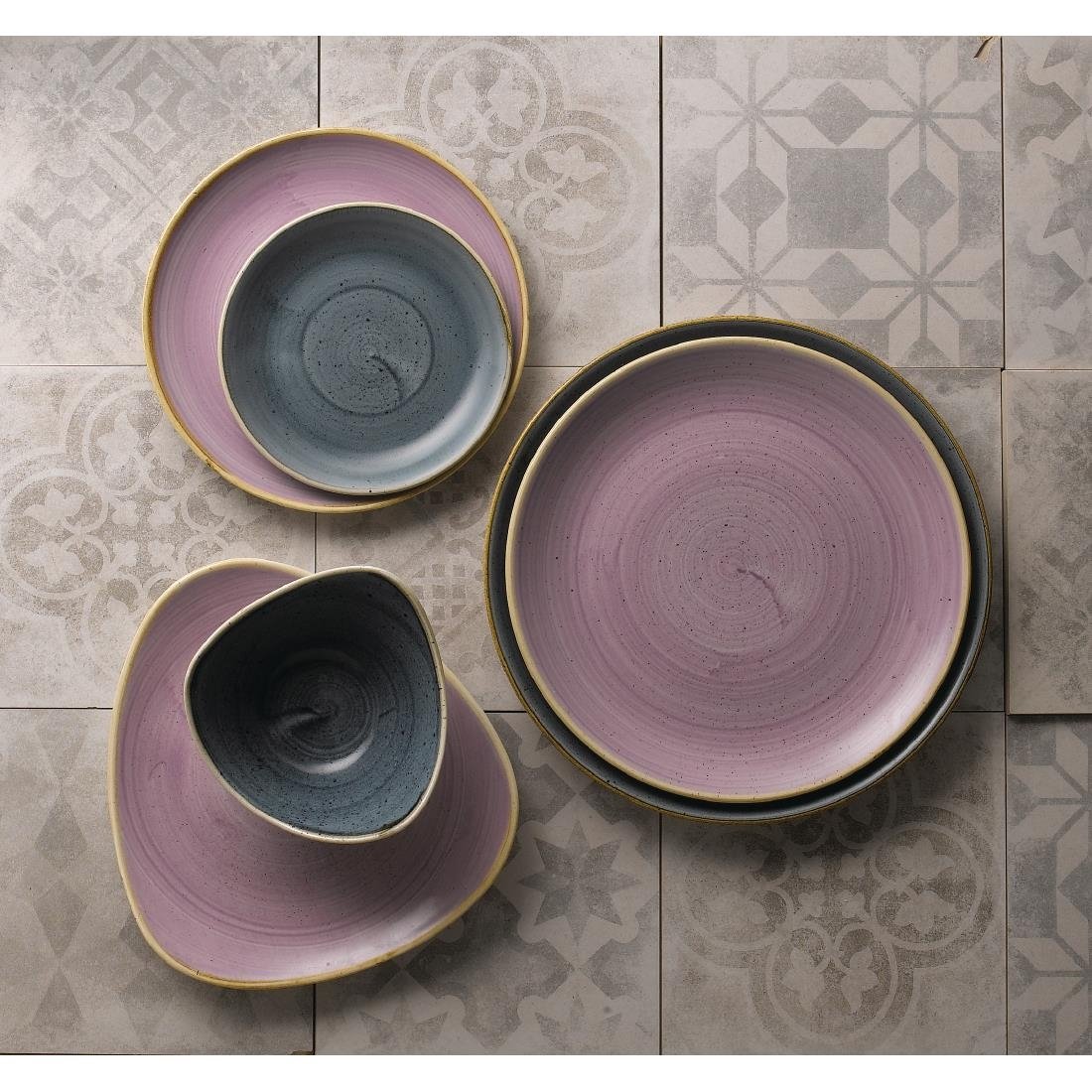 Churchill Stonecast Evolve Coupe-Teller, Lavendel, 165 mm, (12 Stück)