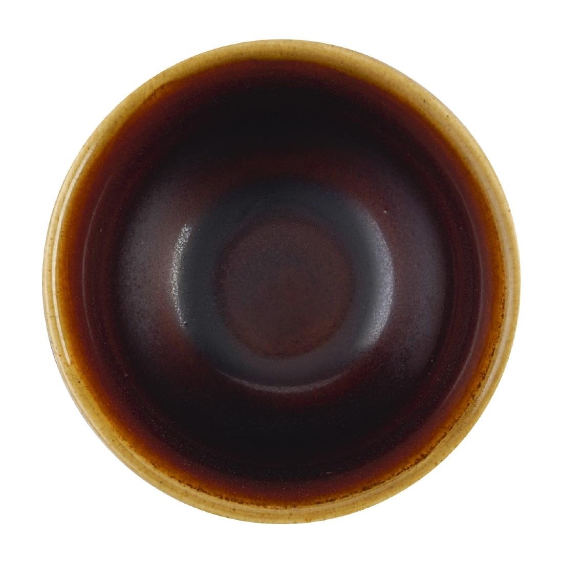 Churchill Nourish Tokyo Schwarzer Kochi-Dip-Topf, 48 x 80 mm, (12 Stück)