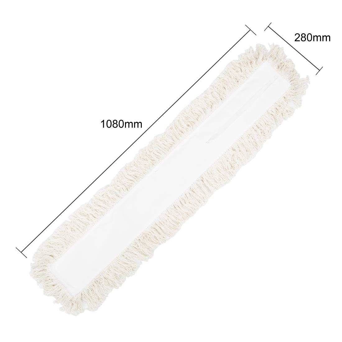 Franges en microfibre Jantex pour balai en V (1 paire)