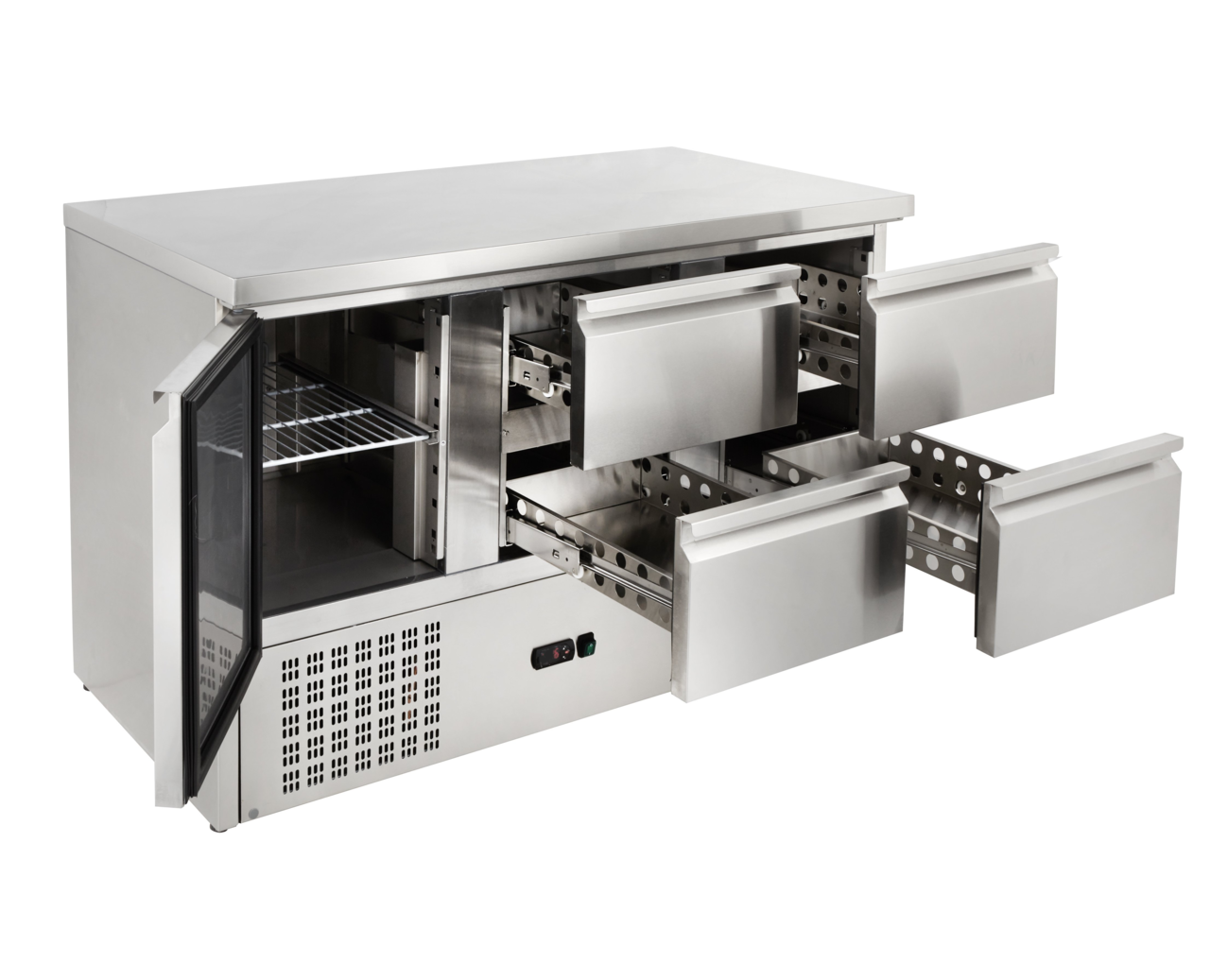 Koelwerkbank ECO 1/4 Mini - GN 1/1