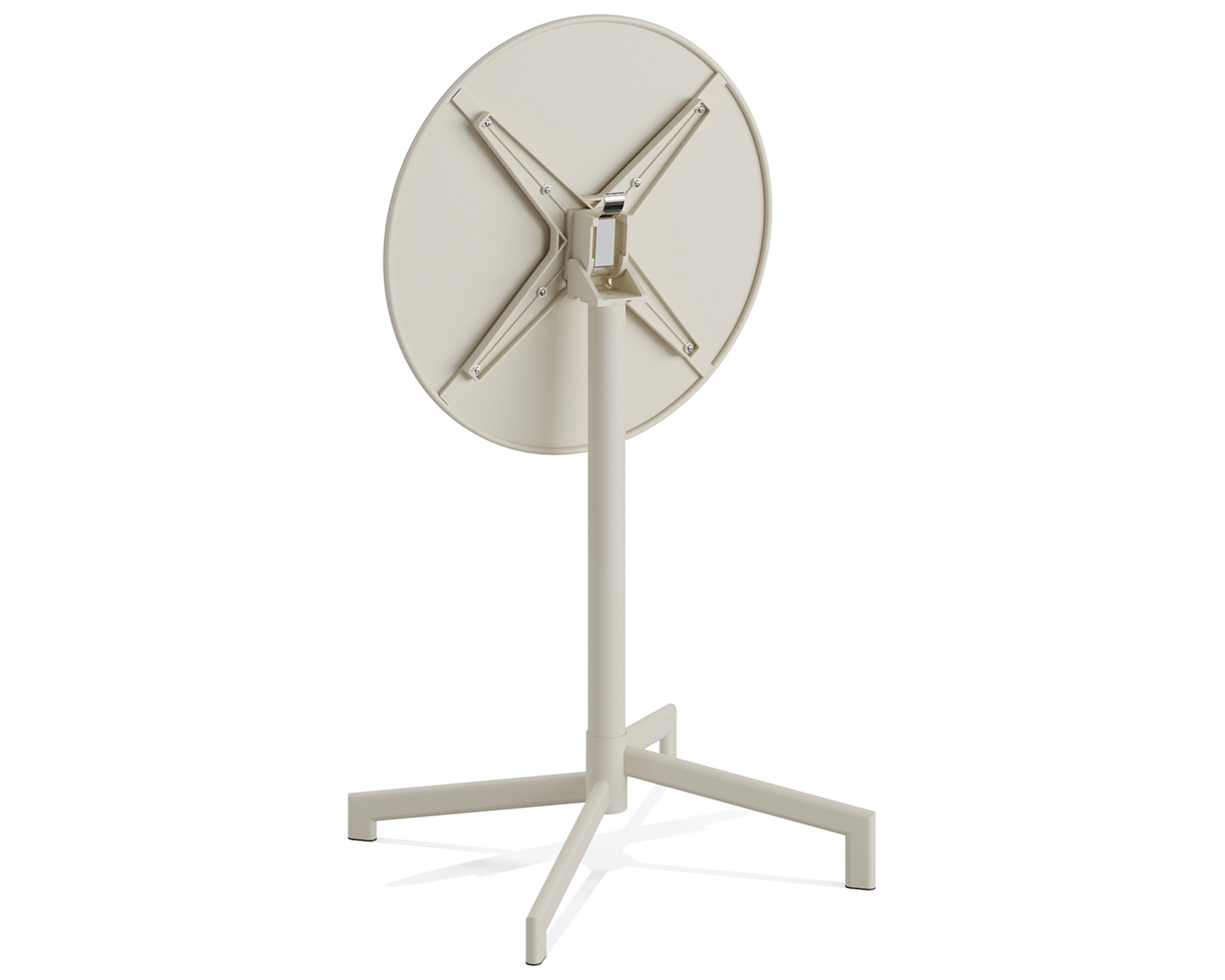 Versa Terassen-/Stehtisch - Einstellbar in 2 Höhen - Beige