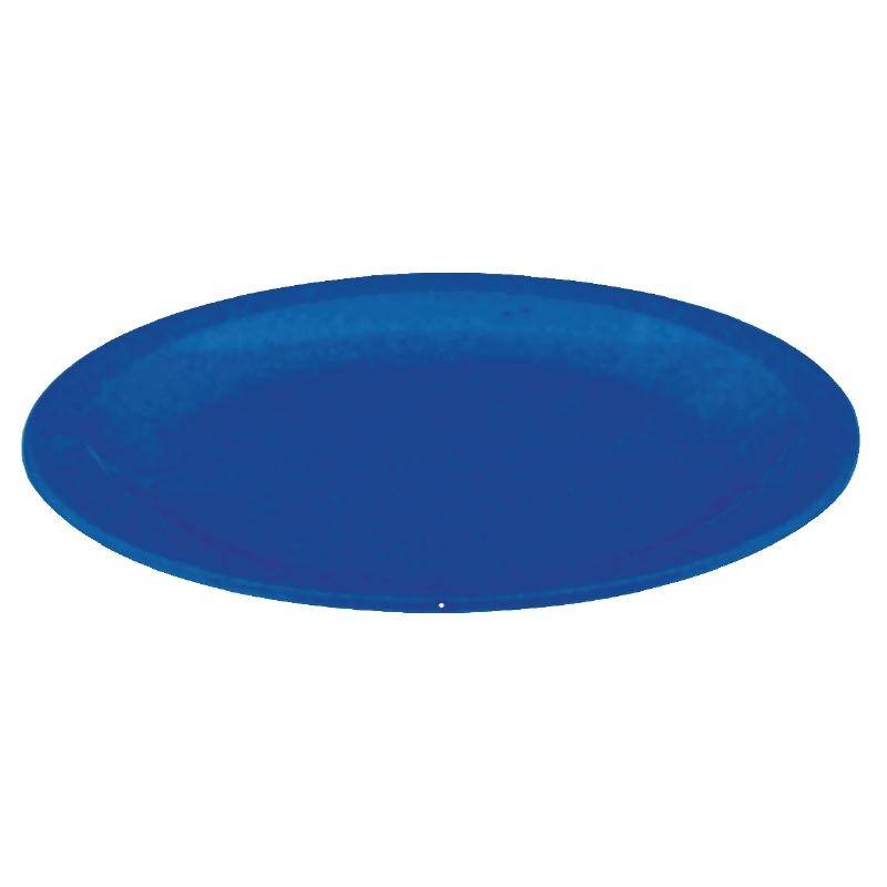 Assiette Bleue | Polycarbonate | Ø230mm | Par 12 pièces