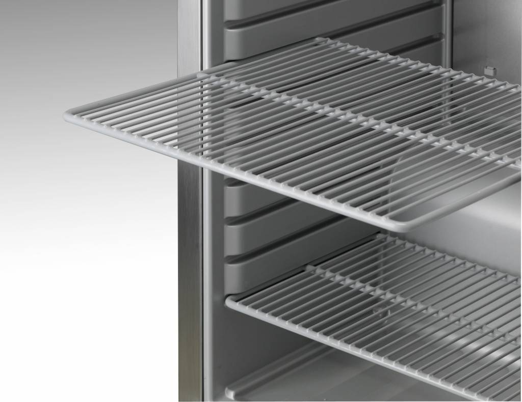 Kühlschrank Edelstahl mit Glastür | Gram COMPACT KG 610 RG L2 4N | 583L | 695x868x2010(h)mm