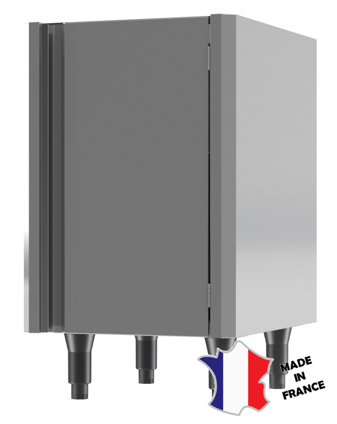 Meuble bas sans dessus - 1 porte battante - charniere à gauche - 500(l)x615x860mm