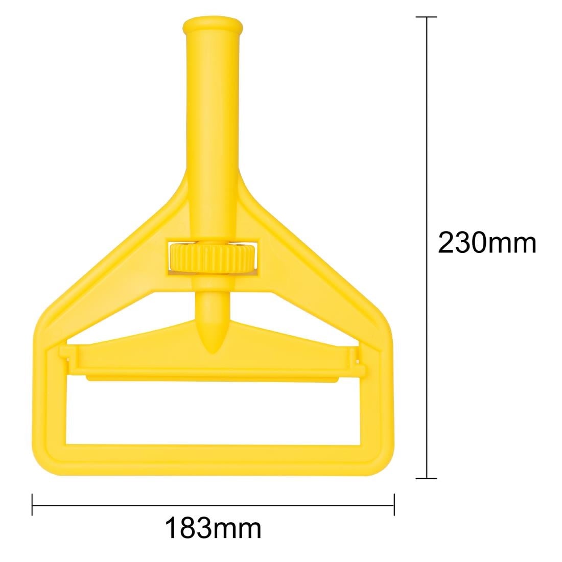 Jantex Connect Breiter Kentucky Moppkopf Clip Gelb