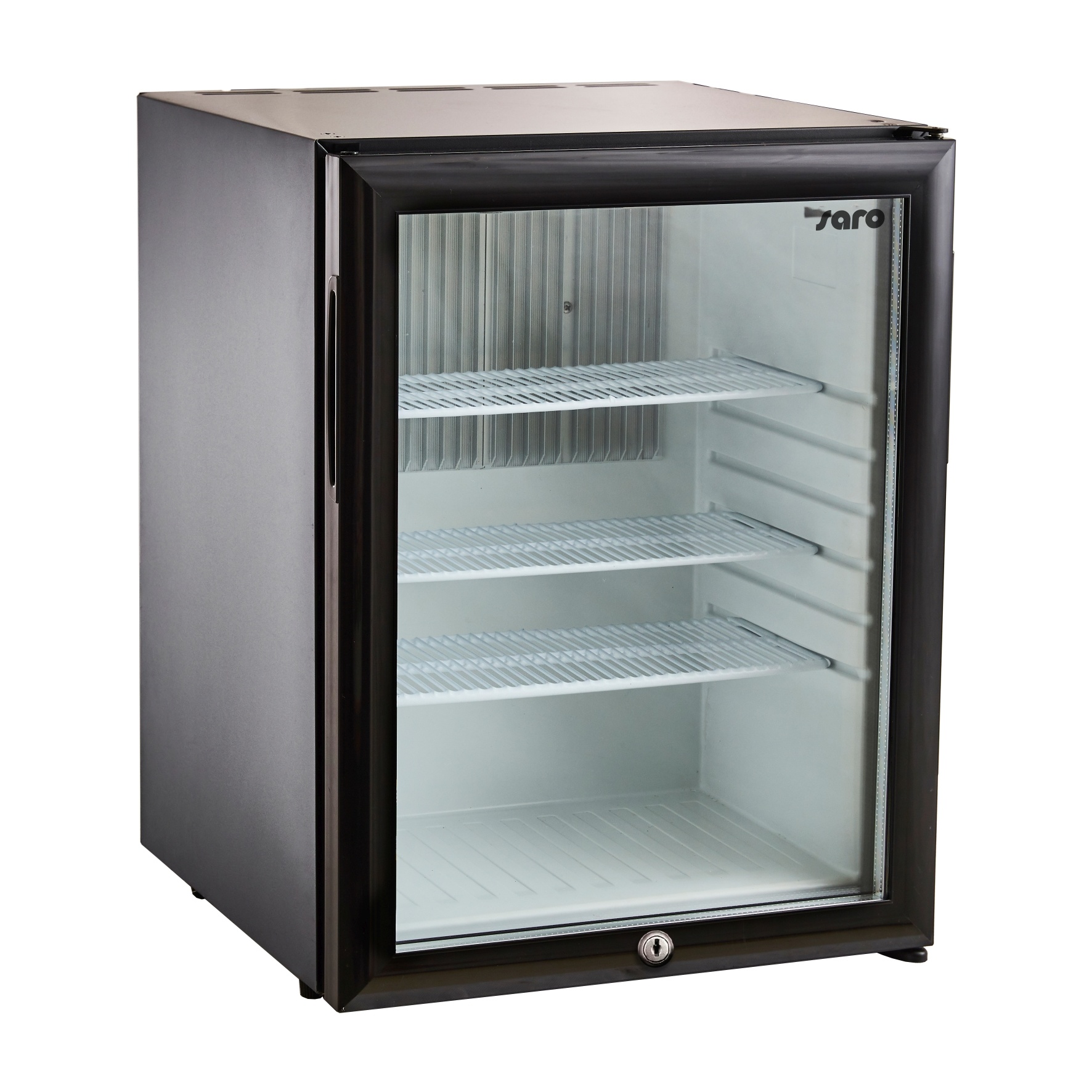 Minibar Kühlschrank Tischmodell MB 40 | Glastür | 402x453x(H)560mm