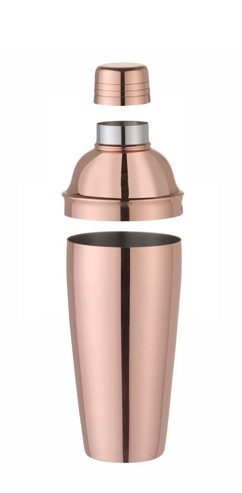 Shaker Cobbler - 3 pièces - BarUp - Cuivre - ?85x(H)240mm