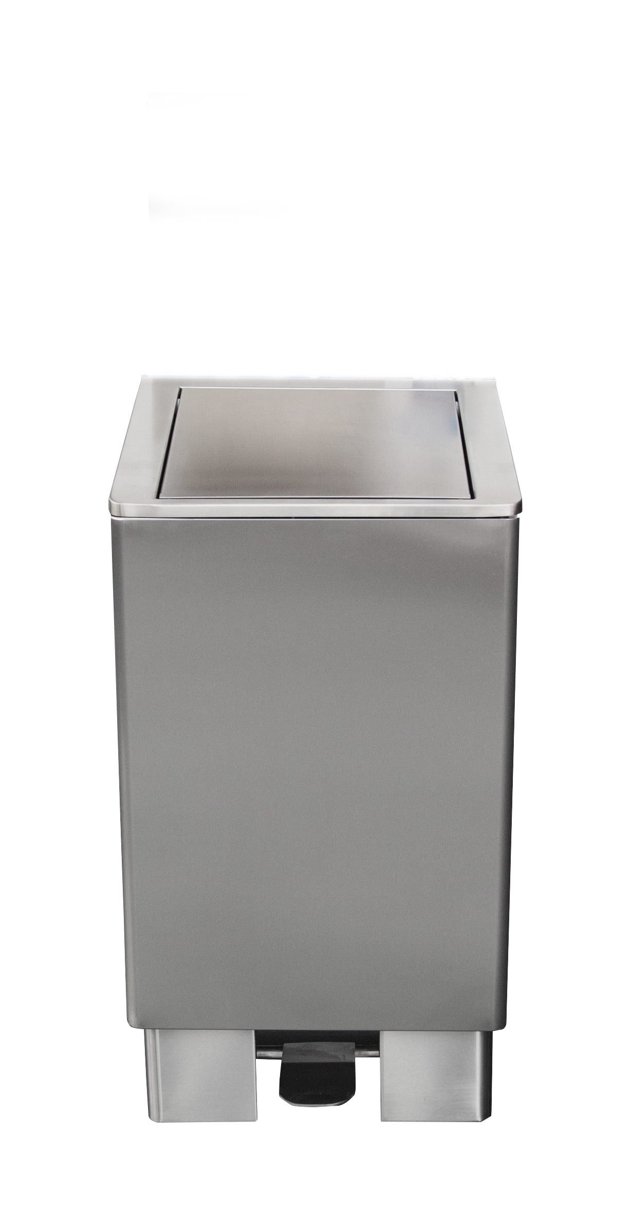 SARO Poubelle en acier inoxydable 60 litres, modèle APOLLO