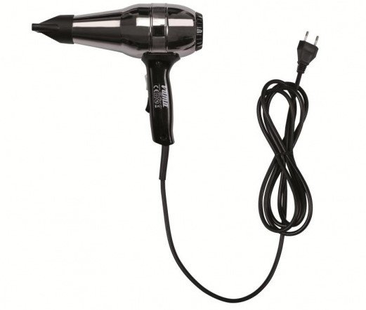Hotel Haardroger RVS | Kabel 4m met Stekker | 1300W | 2 Standen 