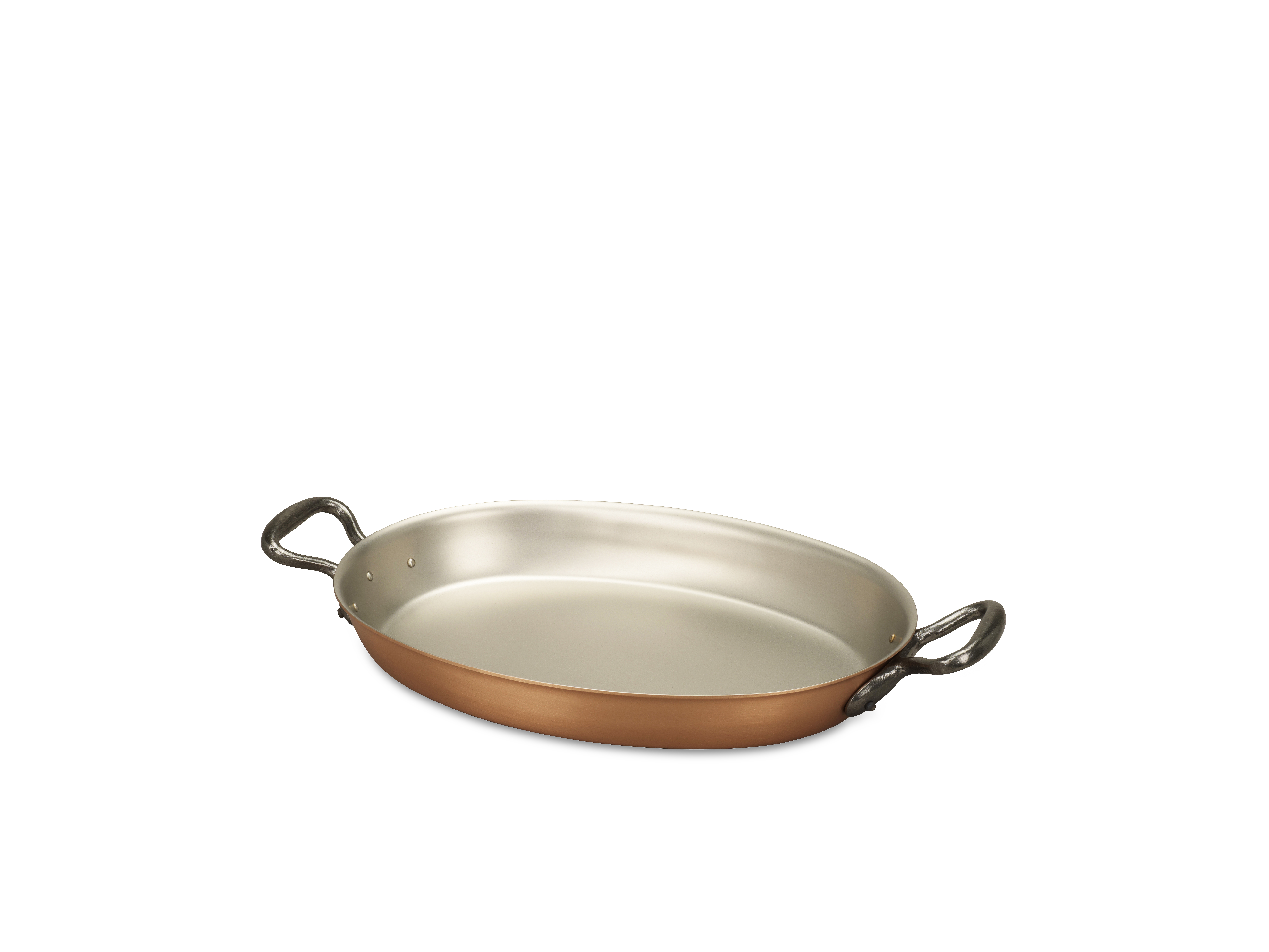 Ofenpfanne Oval Modell INO 2576 SF 30 x 20 cm, Höhe 4 cm